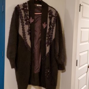 Vintage angora sweater